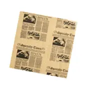 American Metalcraft PPCN1212 Natural Newspaper Fry Paper