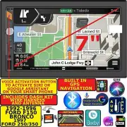 FORD F SERIES & BRONCO 1992-1997 NAVIGATION BLUETOOTH USB AUX CAR RADIO STEREO (for: Ford)