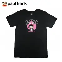 在飛比找蝦皮商城優惠-paul frank 兔女孩經典短T (男/女) - 黑/白