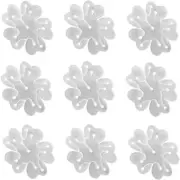 20 Pieces Portable Flower Shape Balloon Clips Holder for Wedding Event Decoratio