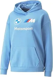 PUMA Women's Standard BMW MMS Essentials Logo Fleece Hoodie