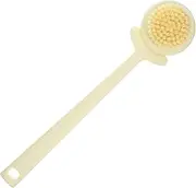 minkissy Gentle Body Exfoliating Brush Flower Design Bath Brush Long Handle Back Scrubber for Men Bathing Tool