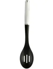 [KitchenAid] Classic Slotted Nylon Spoon in White