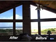 One Way Mirror Privacy Reflection Window Tint Film STOP HEAT 24Ft x 2Ft - Help Save Energy Costs and Keep your Rooms or Offices Cooler