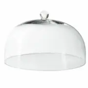 ASA Selection Grande Glass Bell Jar with Matt Handle Glass Transparent 28cm