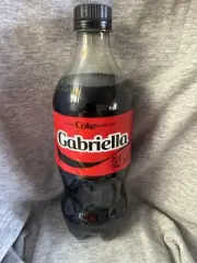 Share A Coke with Gabriella 2025 Personalized Gift Coca Cola Bottle 20oz Zero
