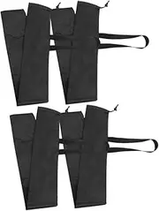 CAXUSD Versatile 4 Piece Hiking Poles Carry Bag Tent Poles Storage Tote for Outdoor Gear Umbrellas Yoga Mats