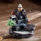Resin Crafts Incense Holder Backflow Incense Censer Ornaments Incense Tray