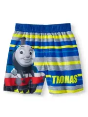 THOMAS THE TRAIN SWIMMING SHORTS TRUNKS TODDLER SIZE 2T 4T NEW!