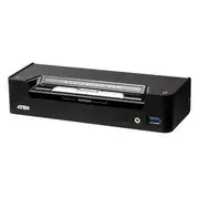 ATEN 3-Port USB-C DisplayPort Hybrid KVMP\u2122 Switch