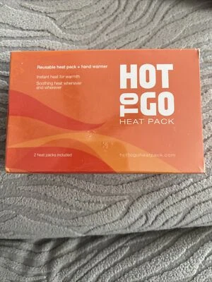 Hot To Go Heat Packs Reusable Heat Packs - Hand Warmers - New In Box