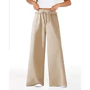 Women's Sweatpants Track Pants Joggers Pants Lace Pocket Wide Leg Baggy Pants / Trousers Sports Outdoor Athleisure Fall Tennis Golf Running Regular Fit Sports