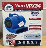 B. AIR Vent VPX34 Air Mover High Velocity Fan (Blue) Water Damage/Carpet Dryer