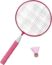 GOOHOCHY Boys and Girls Badminton Racket Set 2 Rackets 1 Training Leisure Toys
