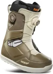 ThirtyTwo Men Lashed Double BOA Crab Grab Snowboard Boots (7) Brown / Tan