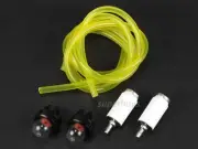 5pcs Fuel Line Filter Primer Bulb Husqvarna Poulan Whipper Snipper Chainsaw Kit