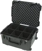 Waterproof Hard Road Case w/ Wheels for Chauvet Freedom DJ Par Lights