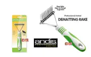 ANDIS 10 Blade DEMATTING RAKE Y Tool DOG CAT GROOMING Dematter De-Matting Razor