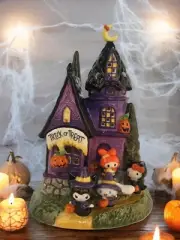 Blue Sky HELLO KITTY FRIENDS TRICK TREAT HOUSE Candle House NIB Auth Retailer