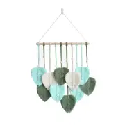 Macrame Wall Hanging Leaves, Boho Macrame Wall Decor, Wall Hanging Handmade8197