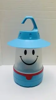 Smile LED Camping Lantern Portable Night Light For Kids Sky Hangs Or Stands New
