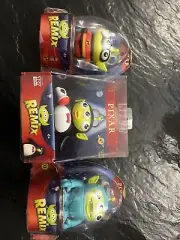 Pixar Remix Toy Story Aliens Three Wheezy, Sully, And Mr. Incredible