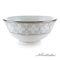 在飛比找momo購物網優惠-【NORITAKE】春頌淡藍銀邊飯碗(新品上市)