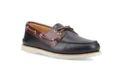 Sperry Mens Authentic Gold Cup Leather Boat Shoes (Black/Brown) - UTFS11455