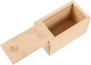 GANAZONO Portable Wooden Bait Box Multi Function Fishing Lure Storage Case Lightweight Outdoor Fishing Tool Durable Safe Design for Anglers and Outdoor Enthusiasts