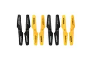 8pc Xtreem Raptor Rotor Blades Front Rear Propeller Accessories for Drone BLK YL