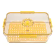 Bread Storage Container with Time Recording Lid Bread Box Airtight Bread Box