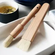 2Pcs Kitchen Oil Brushes Basting Brush Wood Handle BBQ Grill Pastry Brush New