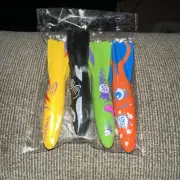 Swimways Plastic Torpedo Dive Sticks 4 Pack