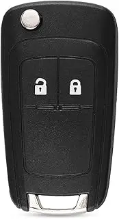FLJKCT Replacement Remote Key Case Flip Key Shell Cover 2 Buttons Key Protective Shell,for Opel Vauxhall Zafira Astra Insignia