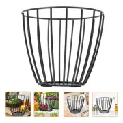 Wrought Iron Storage Basket Pantry Baskets for Kitchen Egg Container