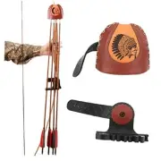 Archery Arrow Quiver,Lightweight Recurve Bow Leather Quiver Arrow Holder,Quick