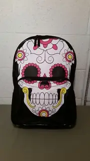 new Dia de Los Muertos Day of the Dead mexican sugar skull backpack