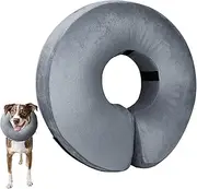 Cone for Dogs,Flexible Cat Collar Dog Cone Inflatable - Prevent Licking Soft Adjustable Animals Neck Protector for Indoor Outdoor Use, Yard, Walking, Training