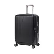 Eminent 24" Trolley Checked Hard Case Luggage Suitcase Travel 67x45x32cm - Black
