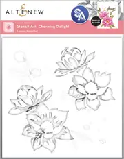 Altenew Stencil Art- Charming Delight Layering Stencil Set (6 in 1)