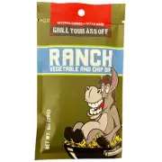 Vegetable and Chip Ranch Dip Mix by Grill Your As Off - Single Serve - All-Na...