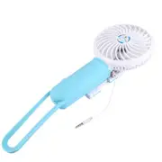 2 In 1 Usb Cooling Fan Blower With Adjustable Wind Speed + Wire Controlled Folding Extendable Handheld Pocket Holder Selfie Stick