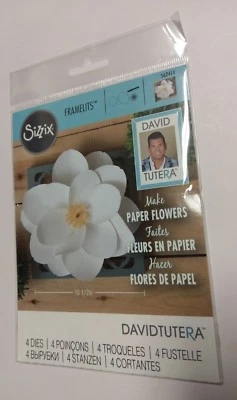 Sizzix Framelits Dies Large Magnolia 4 Dies 562414 By David Tutera New