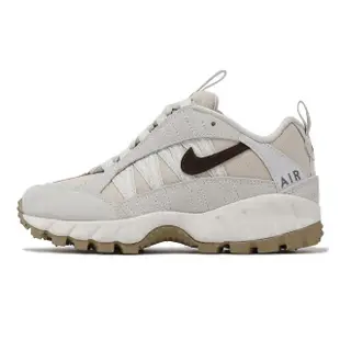 【NIKE 耐吉】慢跑鞋 Air Humara SE 女鞋 米白 棕 皮革 帆布 Zoom 氣墊 抓地 運動鞋(FZ3763-104)