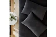 MyHouse Cosy Cuddle Fitted Sheet Set - Charcoal - Double