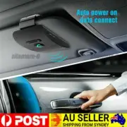 Wireless Car Bluetooth Handsfree Car Kit Speaker Phone Sun Visor Clip Black