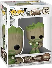 FUNKO POP! Marvel: We Are Groot - Iron Man