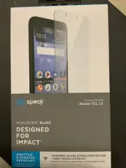 New Speck Shieldview Glass Screen Protector for Alcatel TCL LX