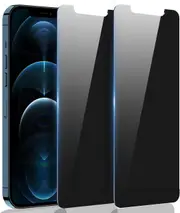 2PCS Privacy Tempered Glass Screen Protector For Apple iPhone (12/12 Pro)
