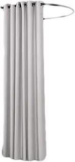 Portable Dressing Room Clothing Store Fitting Room Wall-Mounted Boutiques Cloakroom with High Shading Rate Curtain Kit for Shopping Mall Bar Party Fitting Room